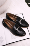 Жіноче взуття Maciejka Lacquered Loafers Black 4099A-01/00-1