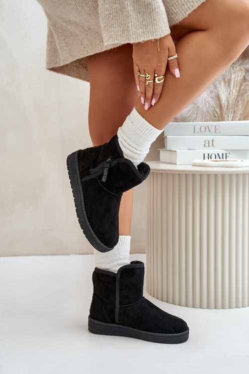 Жіночі зимові черевики Big Star OO274A163 Чорні