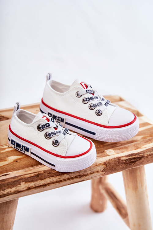 Кросівки дитячі тканинні BIG STAR KK374068 Білі