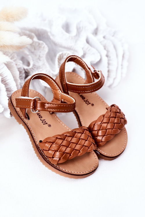 Дитячі плетені босоніжки Camel Bailly