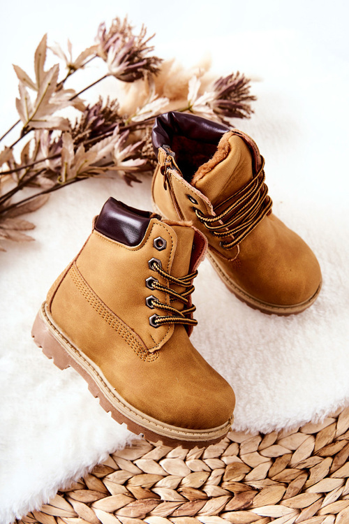 Дитячі черевики Trapers Camel Milos