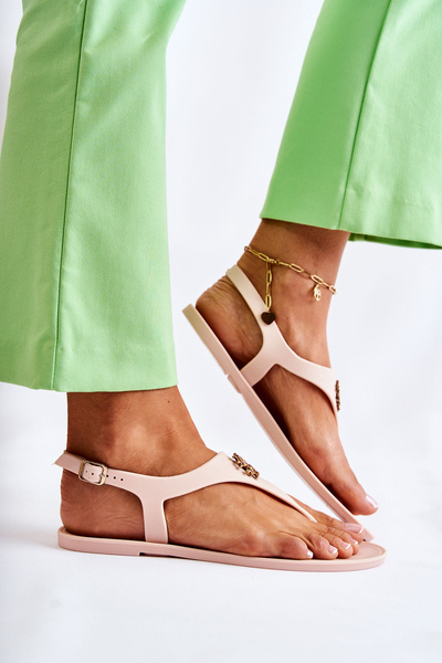 Жіночі босоніжки нюд Sonner