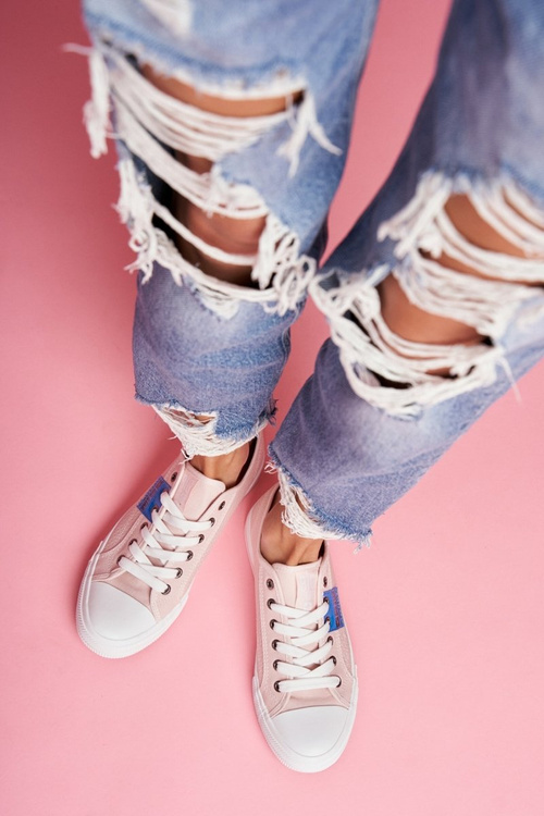 Жіночі бродяги Big Star Openwork Pink FF274033