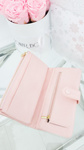 Великий жіночий гаманець пудрово-рожевий