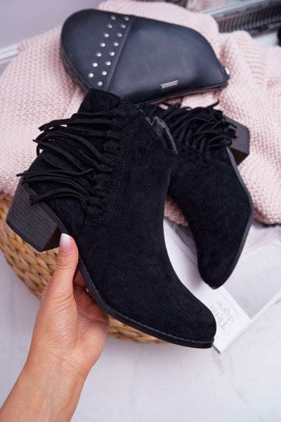 Жіночі ковбойські чоботи Black Agnes
