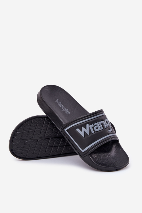 Чоловічі Сандалі WRANGLER AVERELL SLIDER MEN LOW 20251042.25Y Чорні