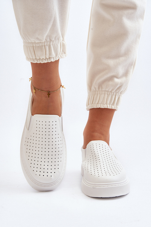 Білі жіночі сліпони Echossia