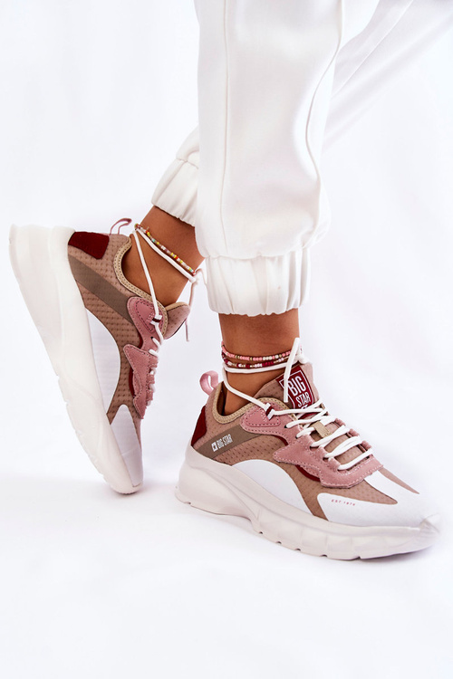 Жіноче спортивне взуття Big Star KK274055 Beige