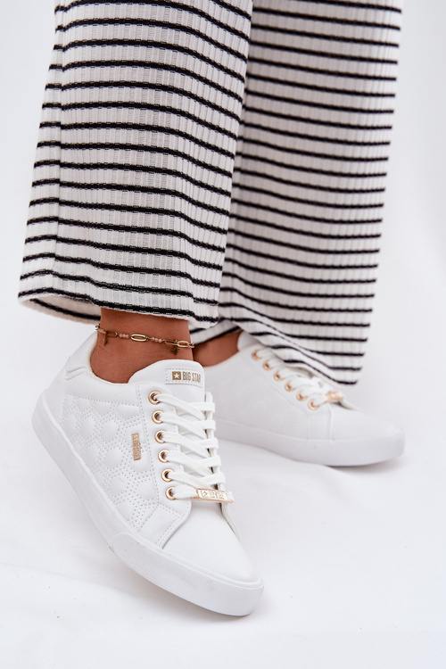 Жіночі Кросівки З Еко Шкіри Big Star RR274322 Білі