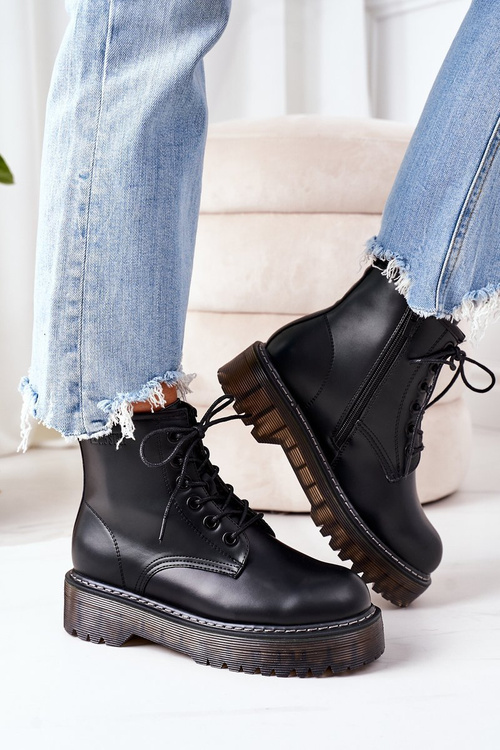 Чоботи утеплені Big Star II274110 Чорні