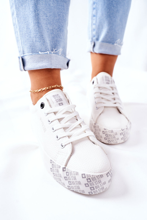 Жіночі кросівки на платформі BIG STAR II274181 Білі