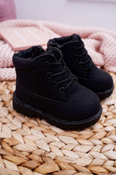 Дитячі черевики Trappers Black Dexter