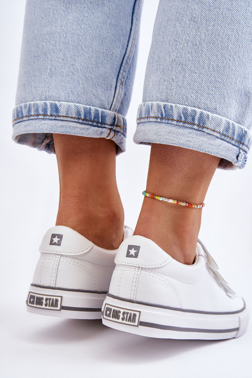 Класичні кросівки на липучці Big Star LL274A205 Білі