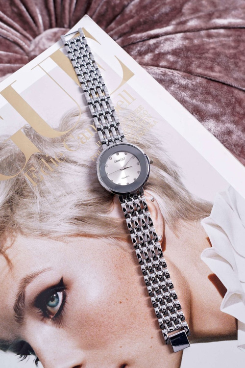 Жіночий годинник Ernest Silver Beauty