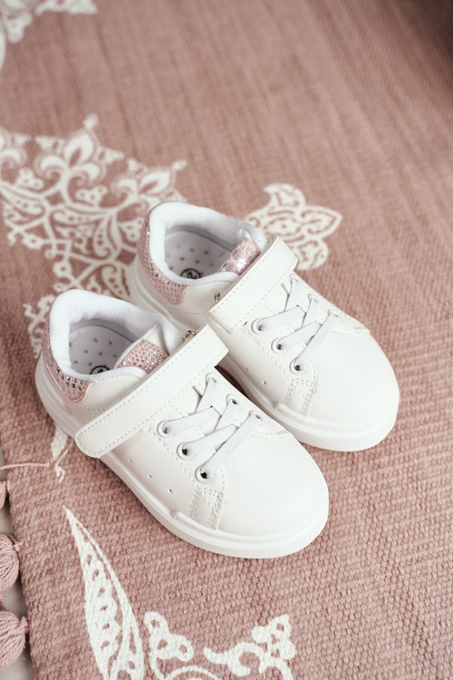 Дитяче спортивне взуття на липучці Біла Ілонка