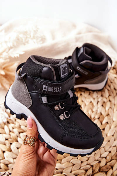 Дитяче трекінгове взуття Big Star II374100 Чорне