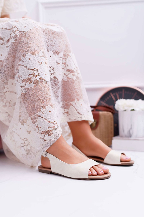 Жіночі босоніжки Prius світлого золота