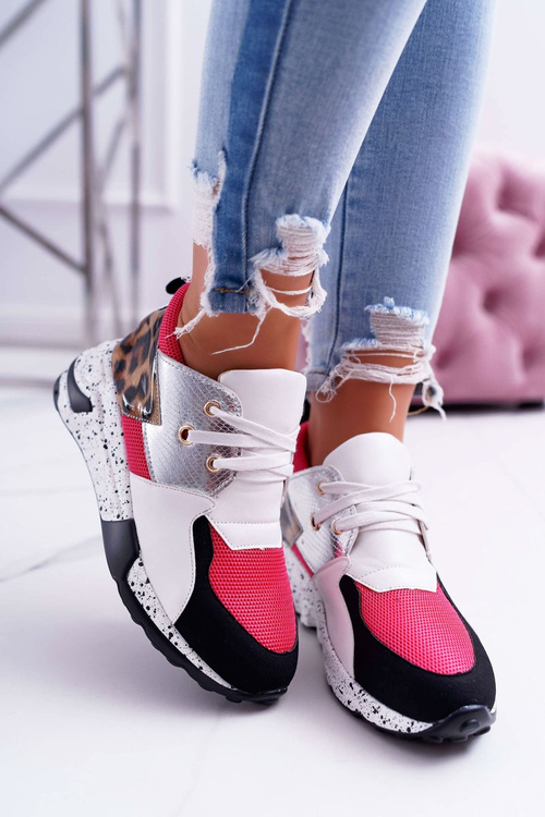 Жіночі спортивні туфлі Lu Boo Leopard White Malibu