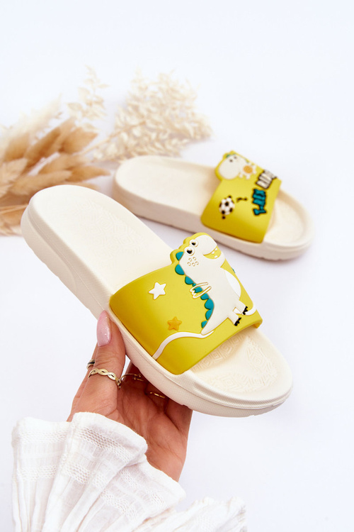 Дитячі гірки Динозавр T-Rex Бежевий Берніс