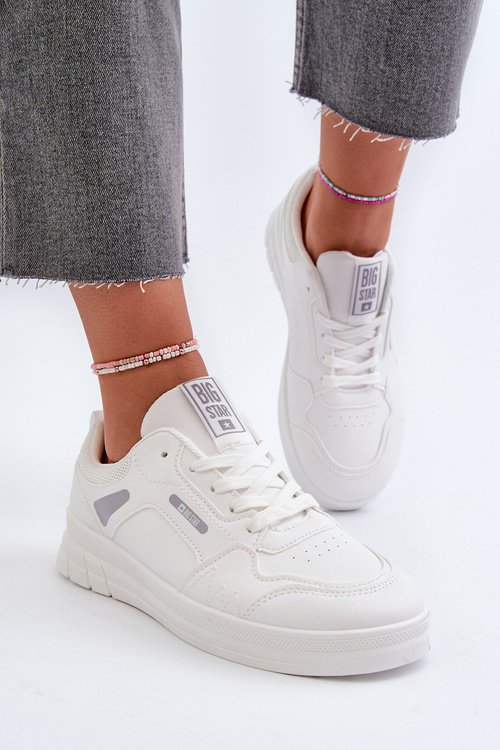 Жіноче спортивне взуття Кросівки Big Star MM274354 Білі