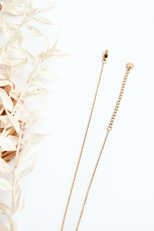 Жіночий ланцюжок із квітковим золотом