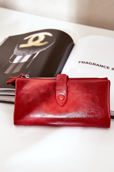 Гаманець Жіночий З Еко Шкіри Червоний Irinda