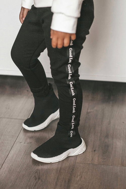 Взуття дитяче високе чорне Viki