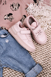 Дитяче спортивне взуття на липучці Pink Airy