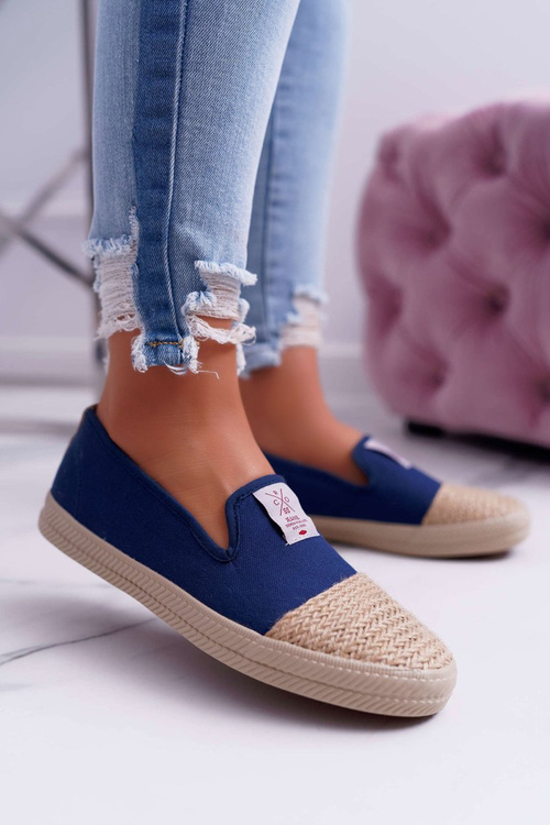 Жіночі еспадрільї Cross Jeans Navy Blue DD2R4046