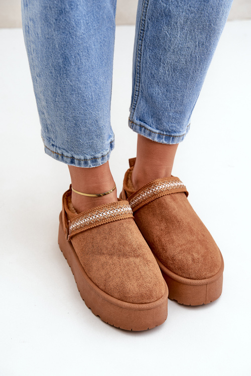 Снігові Черевики З Декоративною Вишивкою Camel Selithria