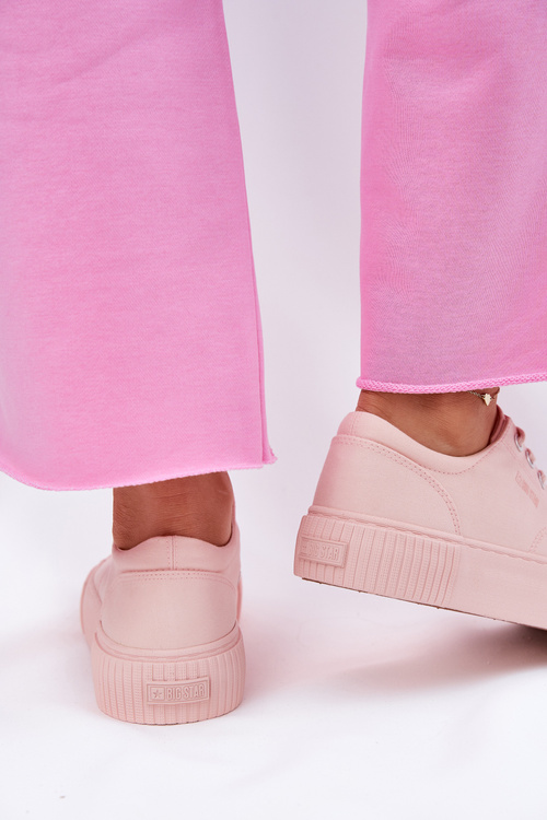 Жіночі Тканинні Кросівки Big Star RR274404 Рожеві