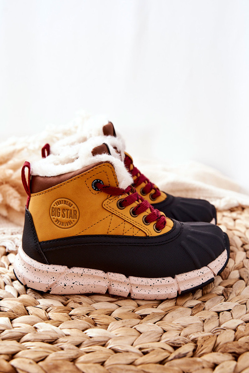 Дитячі утеплені черевики Big Star II374072 Camel