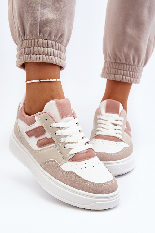 Жіночі низькі кросівки бежеві Regines