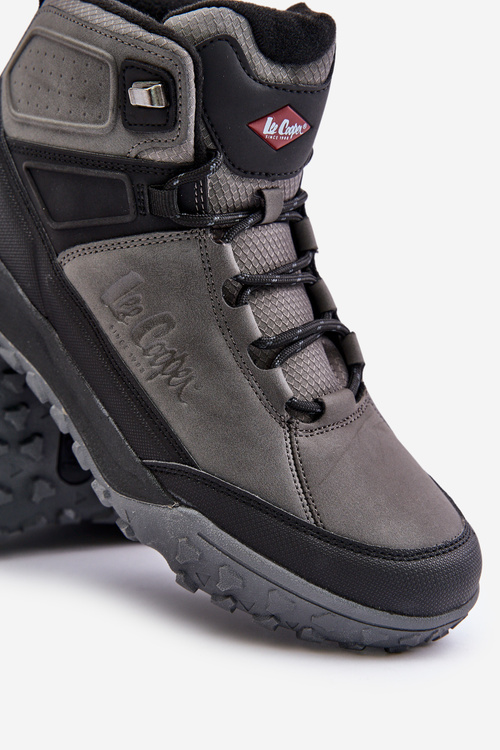 Утеплене чоловіче туристичне взуття Lee Cooper LCJ-24-01-2939 сірий