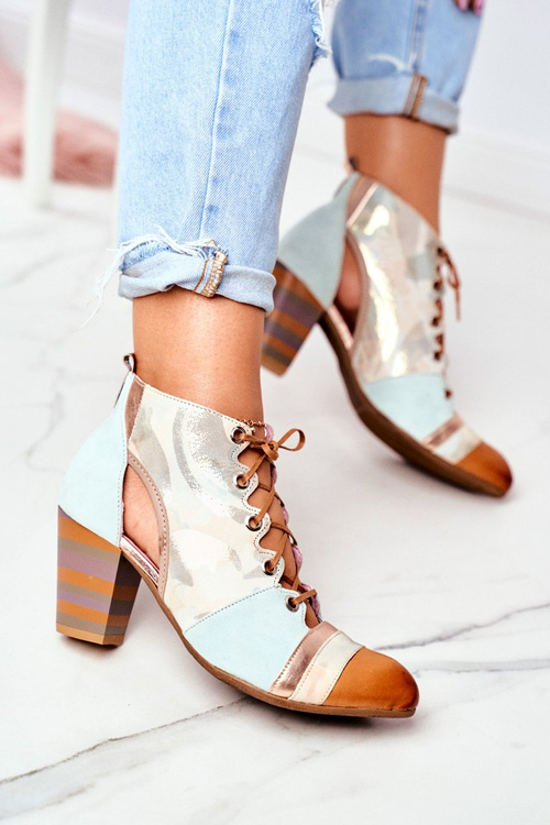 Жіночі шкіряні черевики Maciejka Spring 03938-04