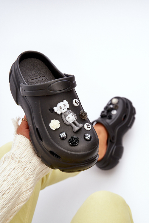 Жіночі легкі кеди з пінопласту на масивній підошві Black Matirra