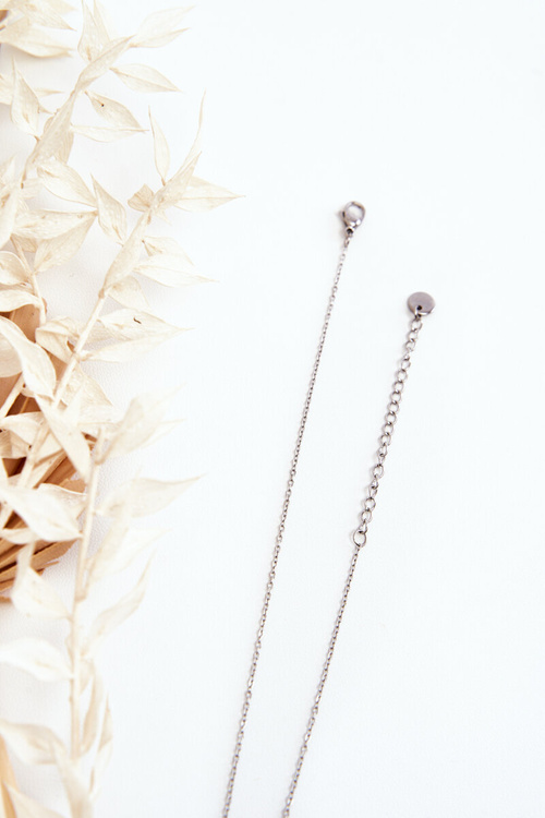 Жіночий ланцюжок з квіткою срібло