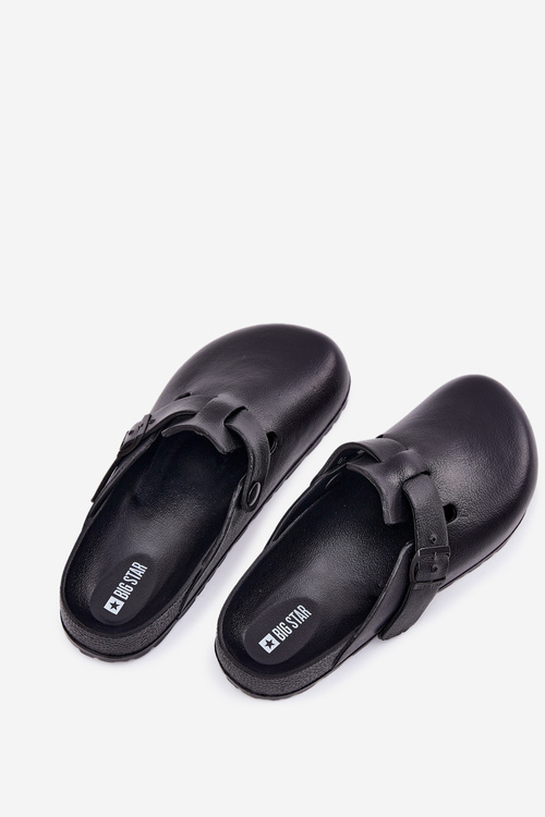 шльопанці чоловічі з застібкою Big Star RR174A022 чорні