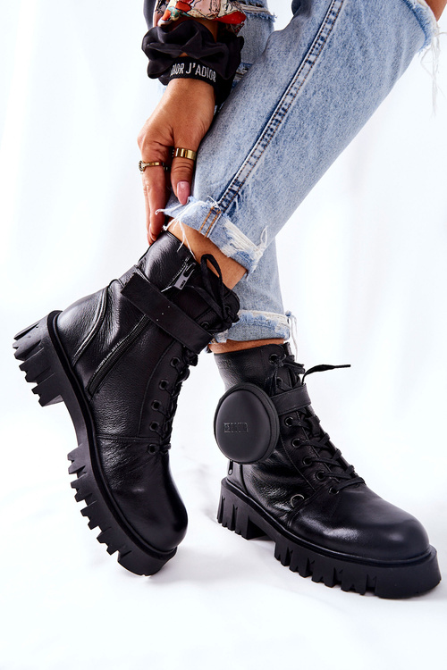 Шкіряна підкладка Workers with Case Big Star II274430 Black