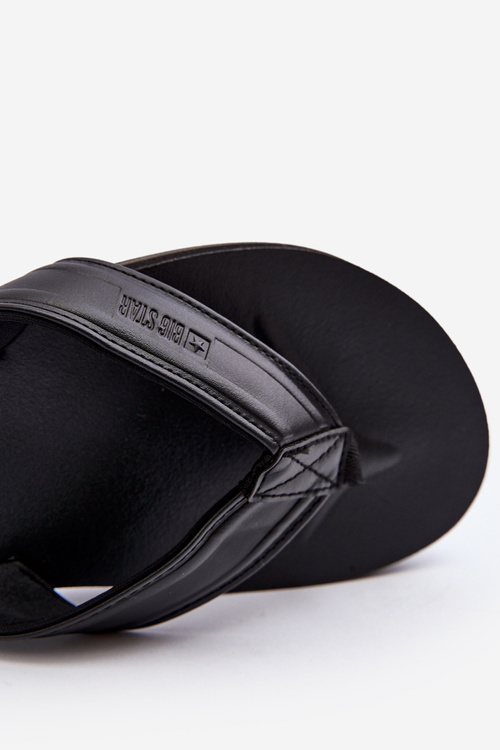 Чоловічі шльопанці Big Star LL174605 Чорні