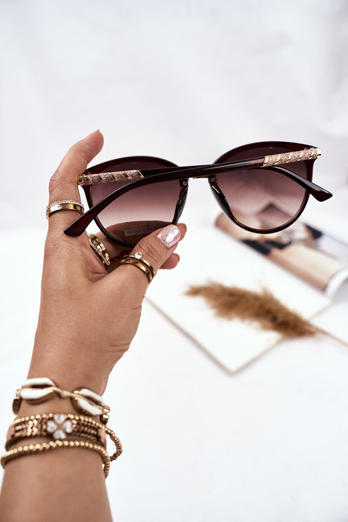 Жіночі сонцезахисні окуляри Prius PR-V68 Brown Gradient