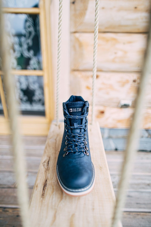 Чоловічі черевики Trappers Big Star Navy Blue EE174403