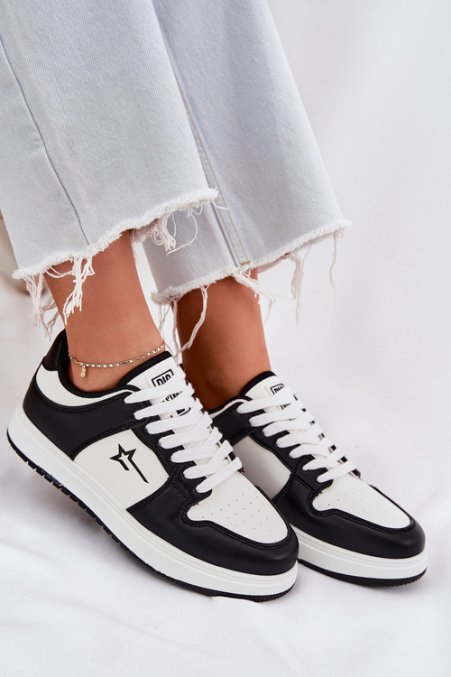 Жіночі Кросівки Big Star RR274A240 HI-POLY SYSTEM Біло-Чорні