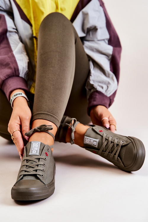 Низькі кросівки Big Star JJ274004 Хакі