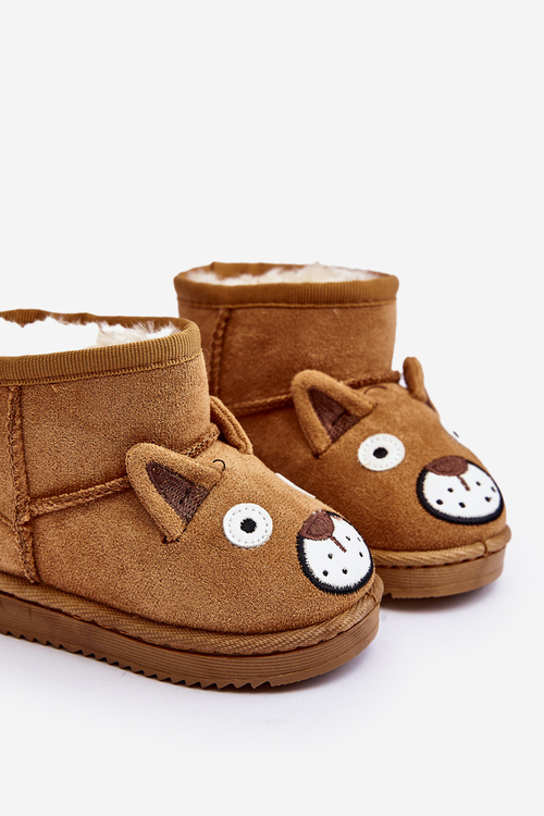 Дитячі утеплені чоботи Snow Boots Camel Vavena