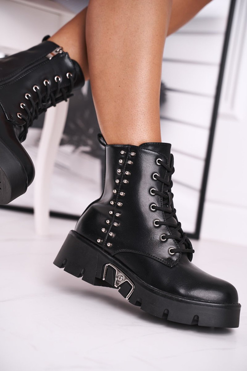 Жіночі черевики Grunge Black Hard Rock