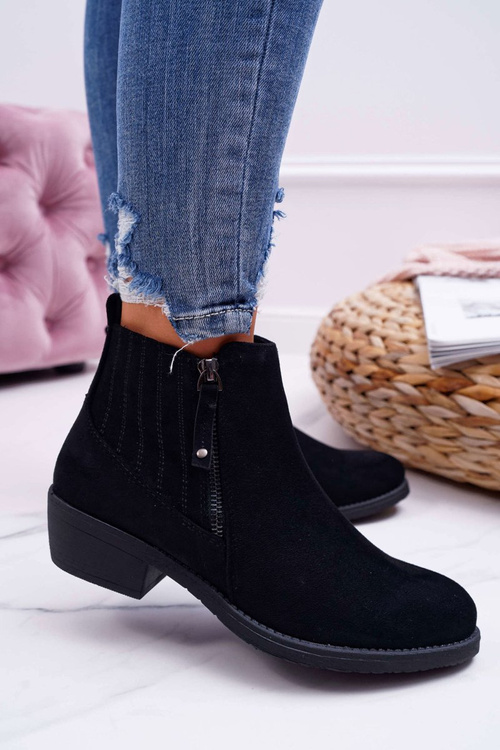 Чоботи жіночі Sergio Leone Black BT500 Jeronte