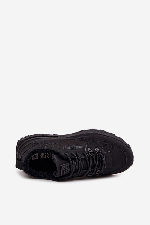 Чоловіче спортивне взуття з ізоляцією SS174411 HI-POLY SYSTEM Чорне