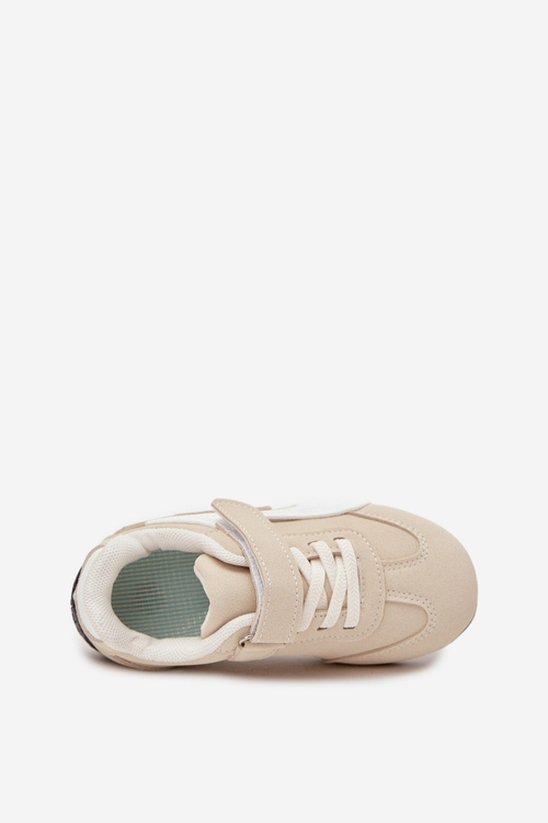 Дитяче Спортивне Взуття З Липучкою Бежеве Perrin