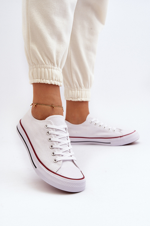 Жіночі класичні кросівки чорно-білі Ecoma